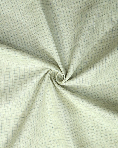 CHECKS PATTERN LINEN FABRIC