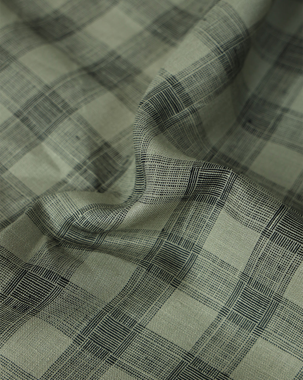 MULTICOLOR CHECKS DESIGN LINEN FABRIC