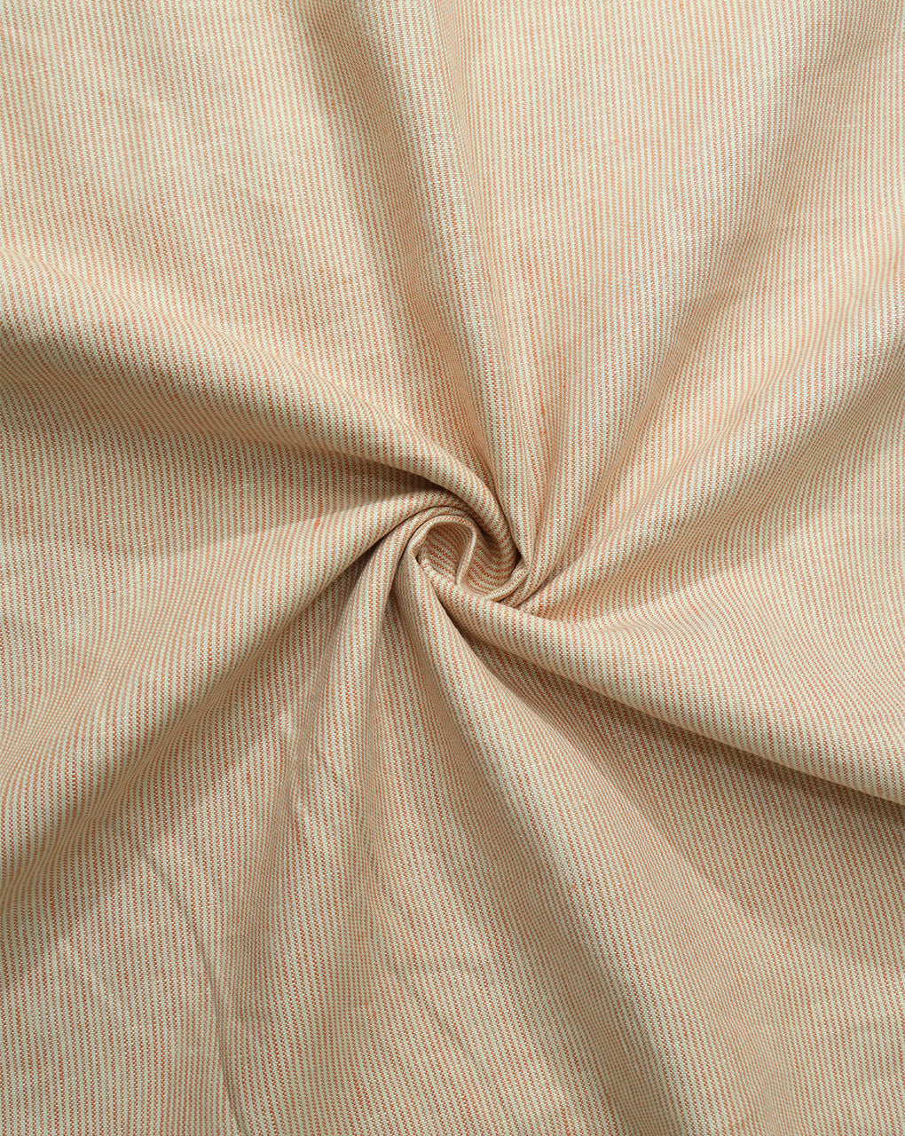 DULL ORANGE LINEN SUITING FABRIC