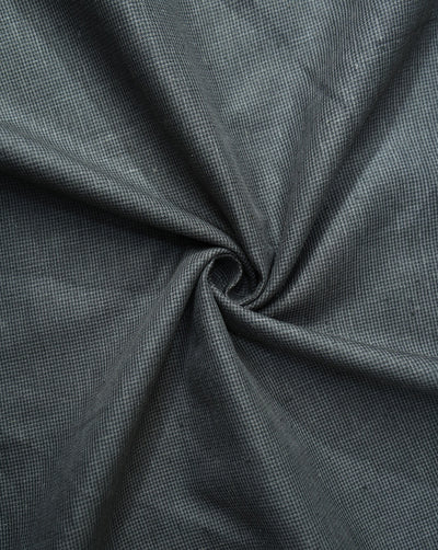 BLACK-GREY LINEN SUITING FABRIC