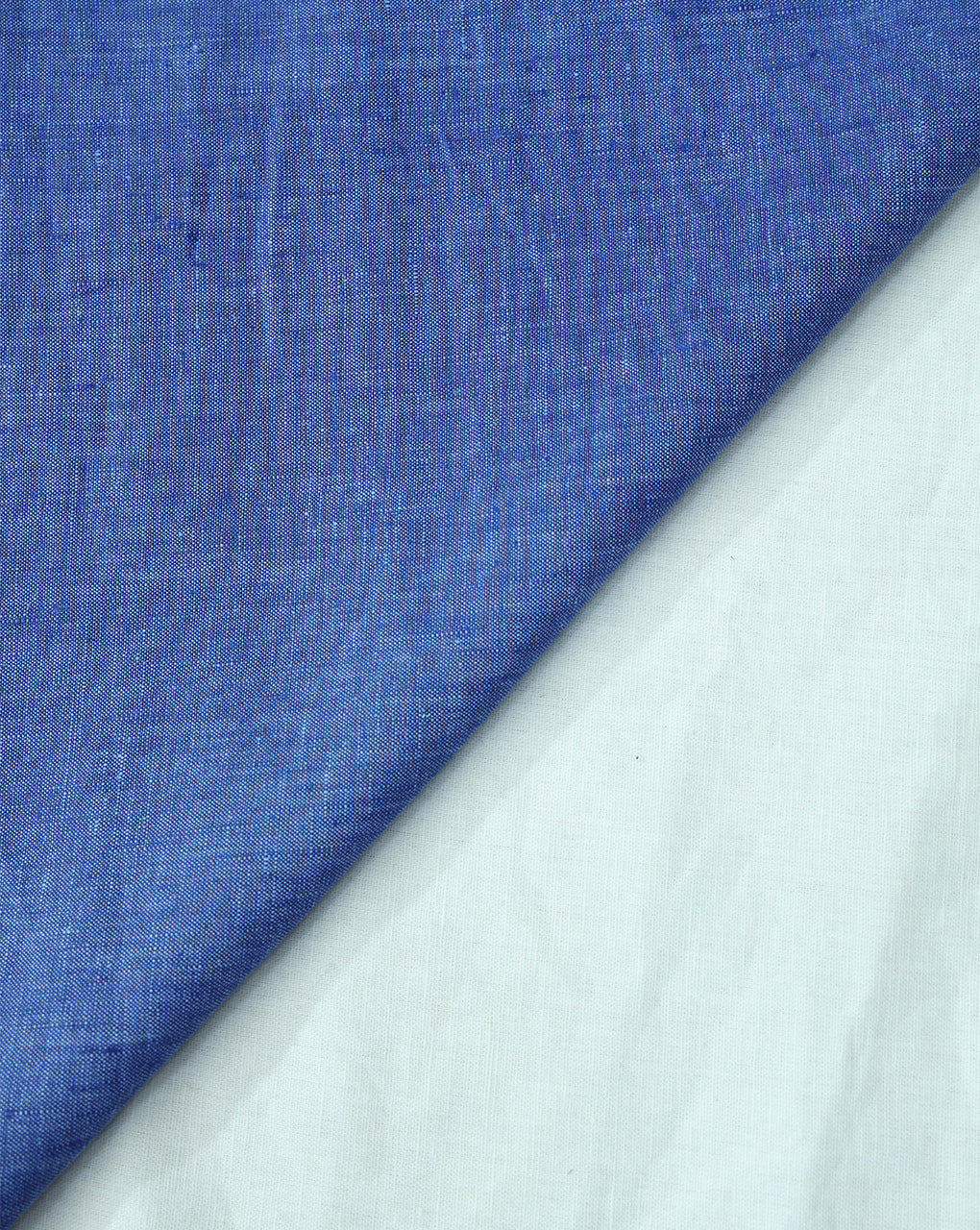 INK BLUE LINEN SUITING FABRIC