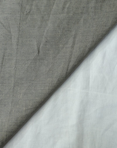 GREY LINEN SUITING FABRIC