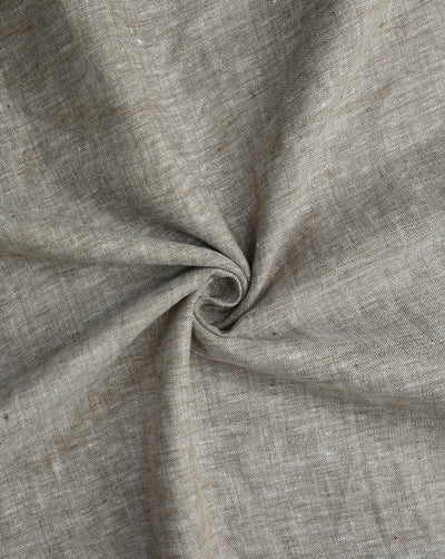 BROWNISH LINEN SUITING FABRIC