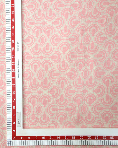 MULTICOLOR PRINTED LINEN FABRIC