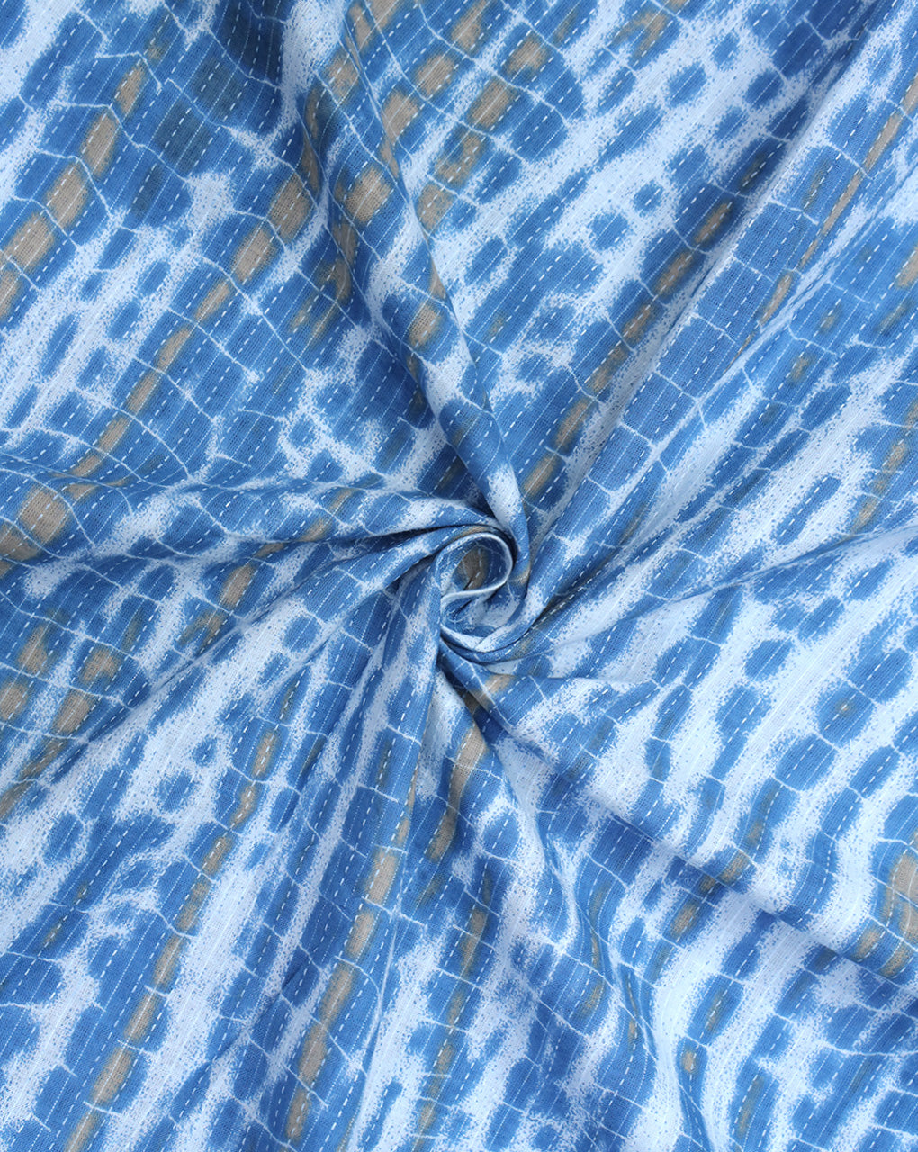 MULTICOLOR ABSTRACT DESIGN COTTON PRINTED FABRIC