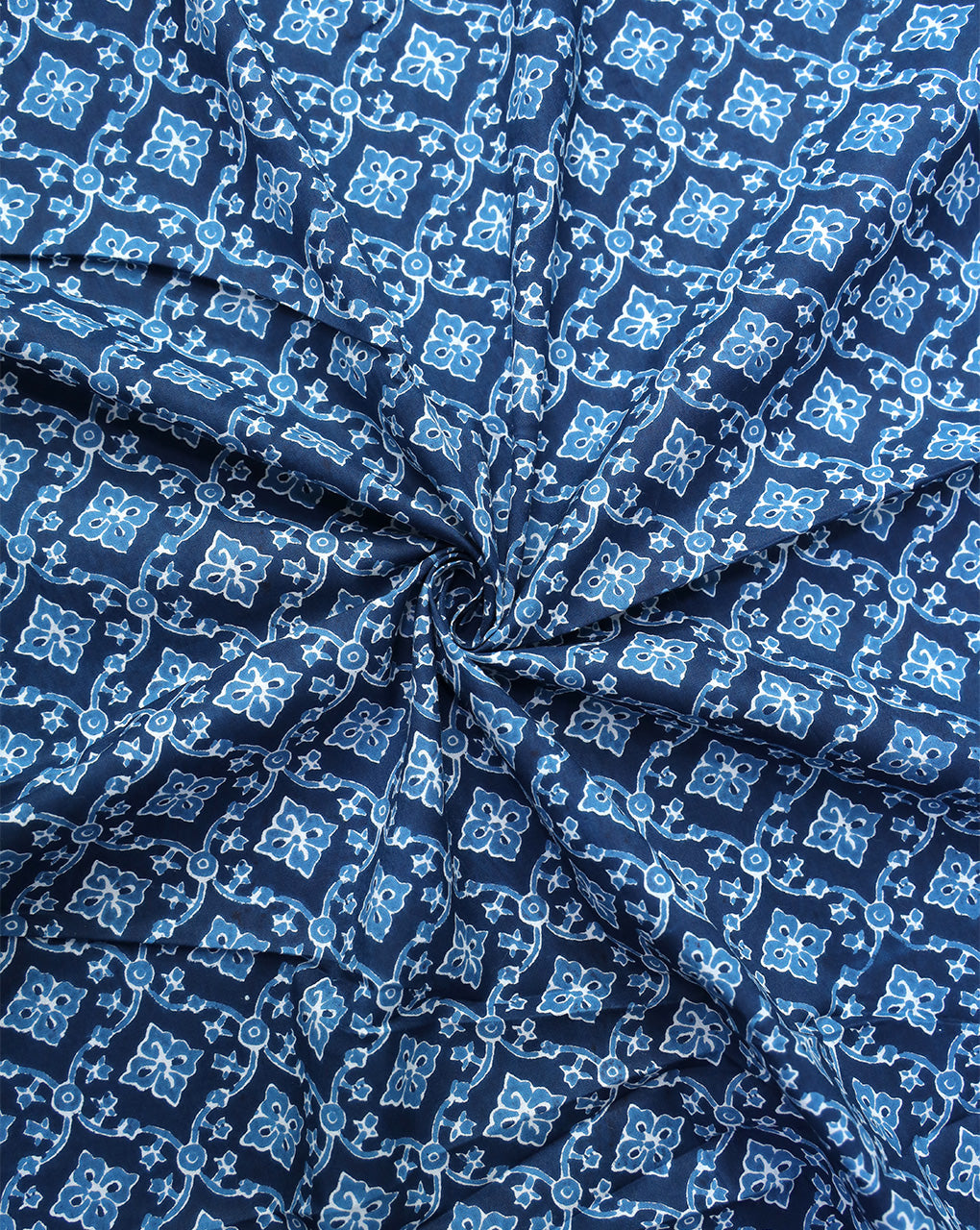 MULTICOLOR ABSTRACT DESIGN COTTON PRINTED FABRIC