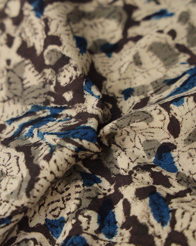 COTTON KALAMKARI PRINTED FABRIC