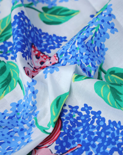 MULTICOLOR COTTON CAMBRIC PRINTED FABRIC