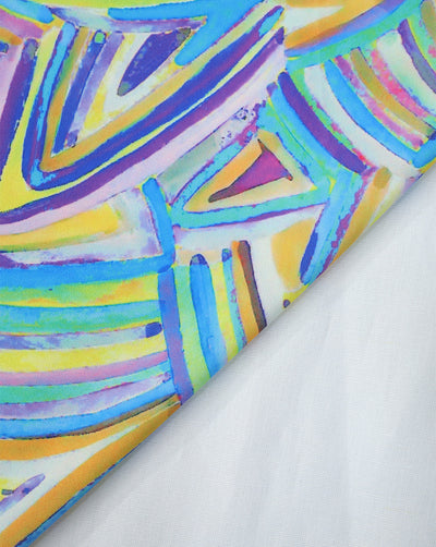 POLYESTER MODAL PRINTED FABRIC (WIDTH-56 INCHES)