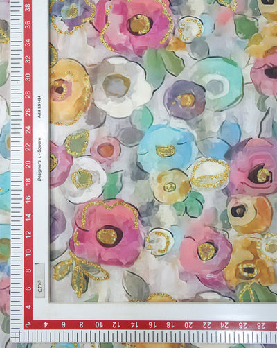 POLYESTER MODAL PRINTED FABRIC (WIDTH-56 INCHES)
