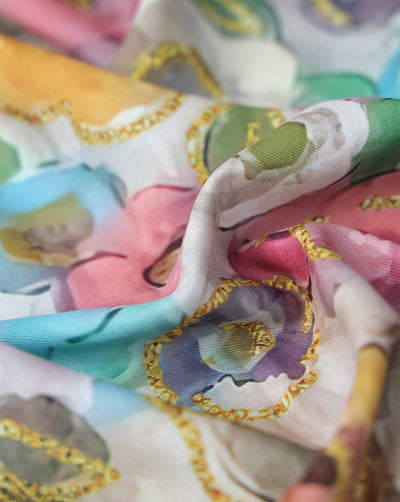 POLYESTER MODAL PRINTED FABRIC (WIDTH-56 INCHES)