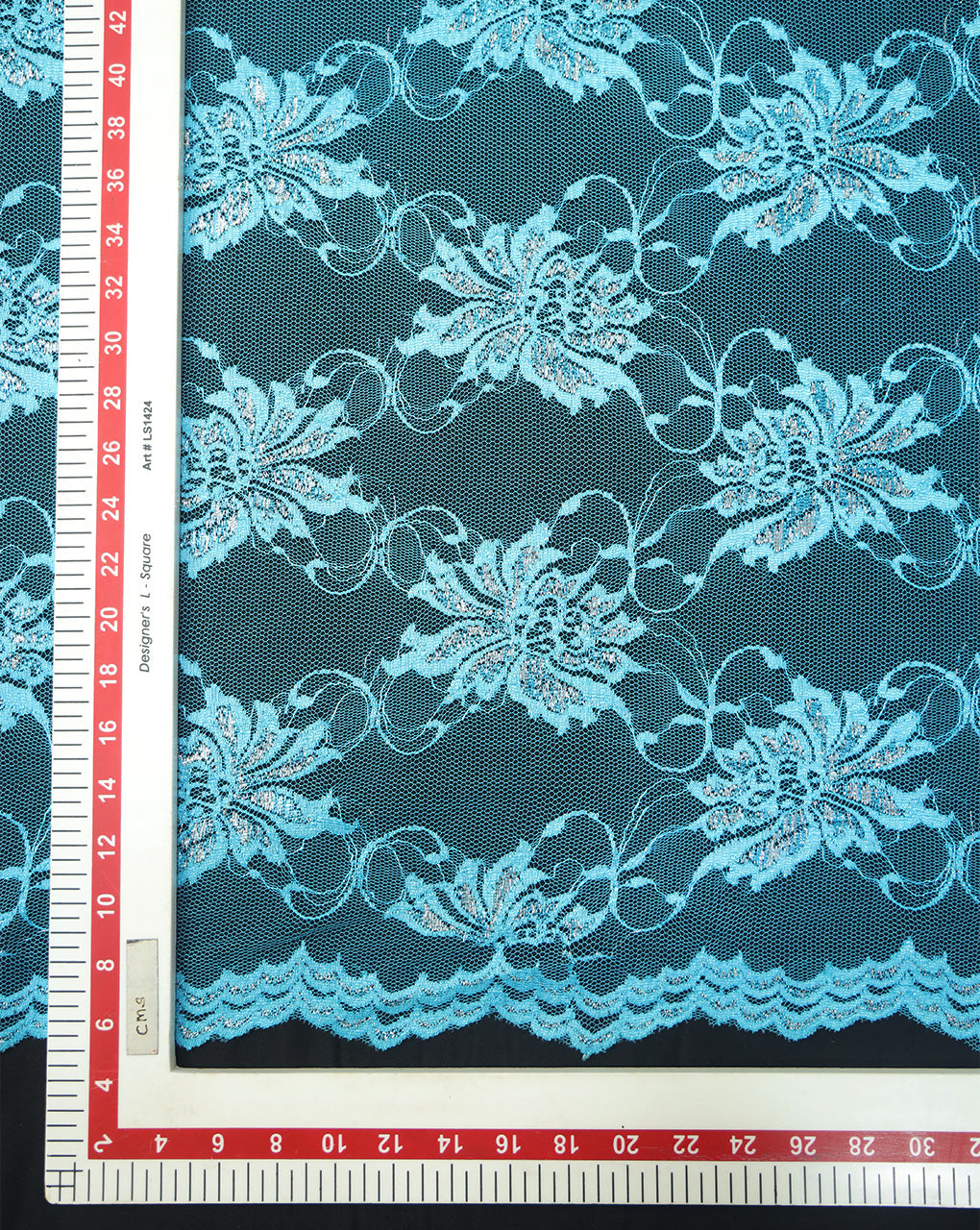 POLYESTER NET EMBROIDERY FABRIC