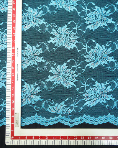 POLYESTER NET EMBROIDERY FABRIC