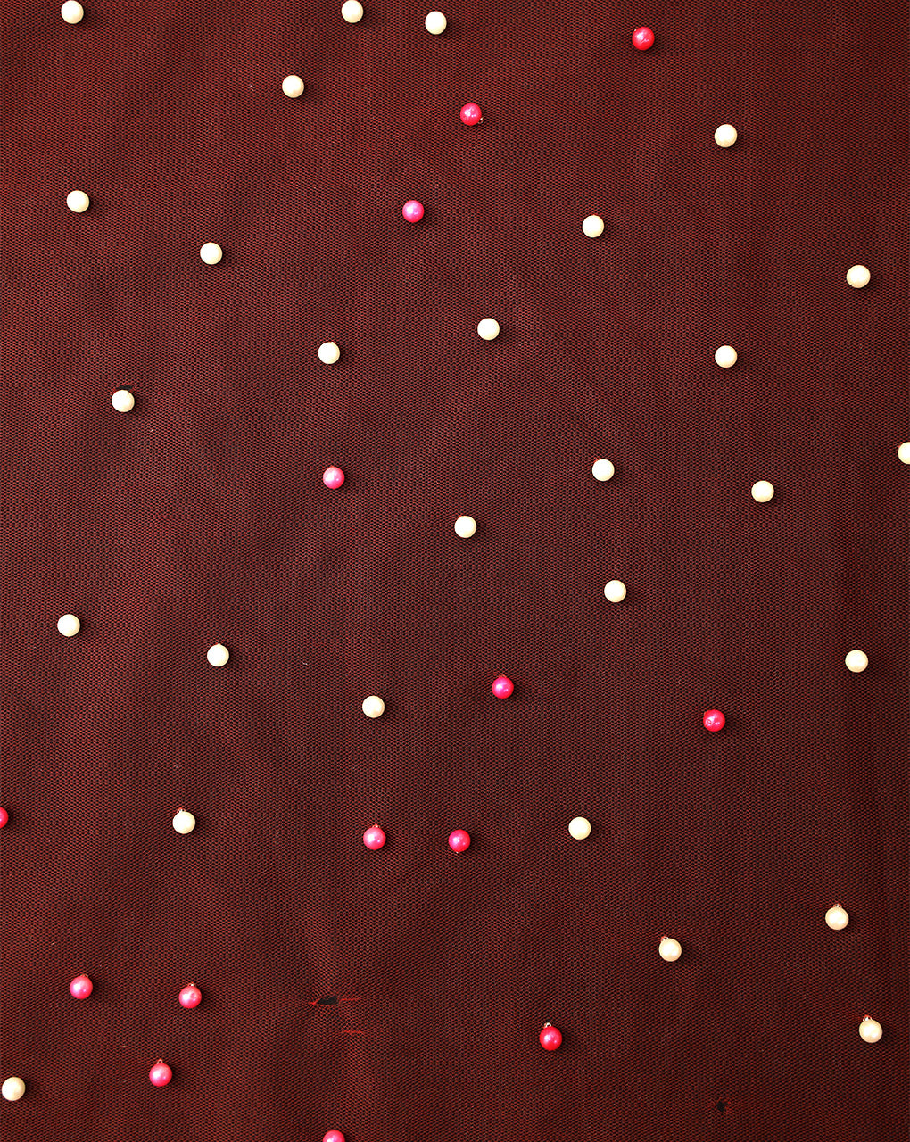 POLYESTER NET EMBROIDERY FABRIC