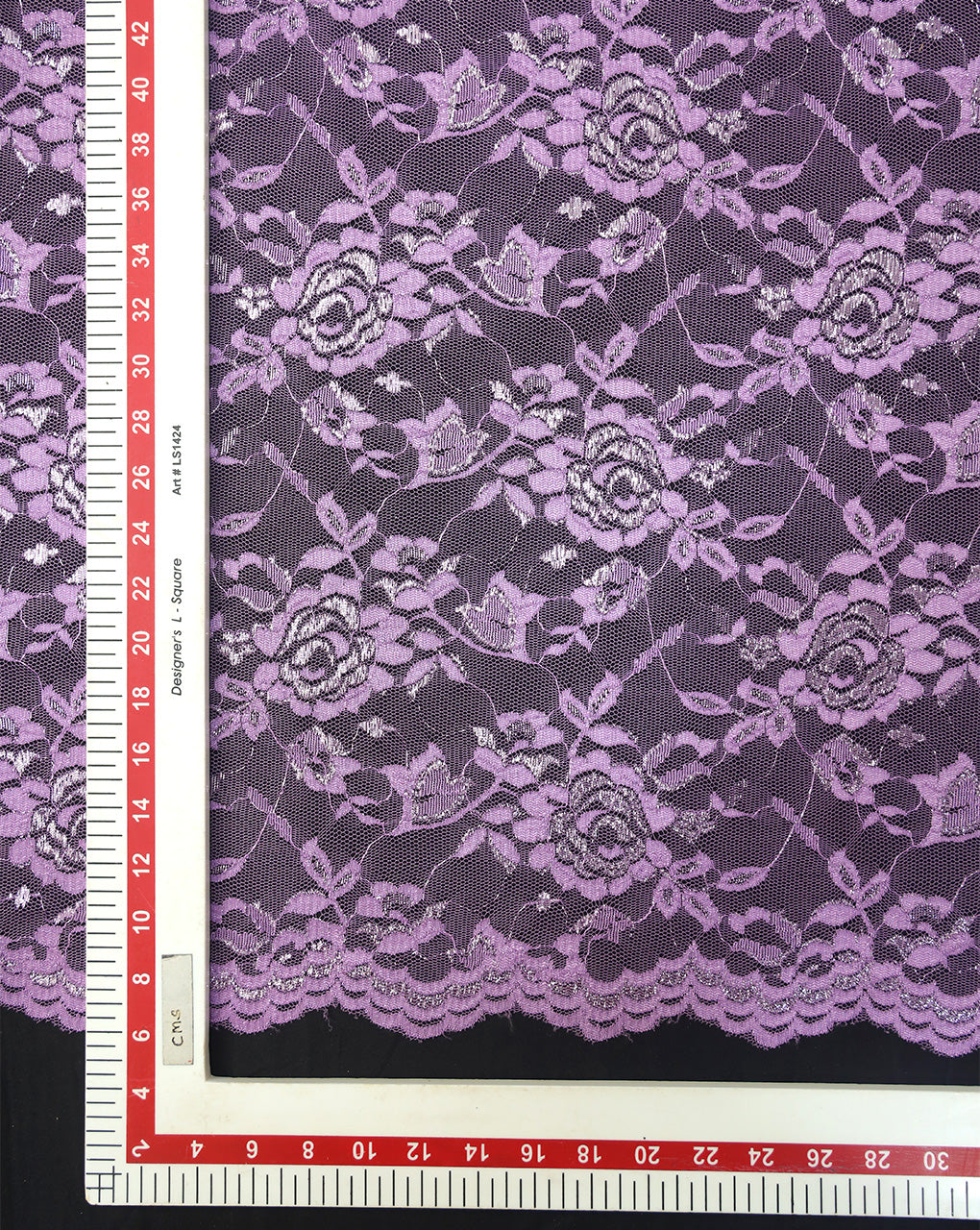 POLYESTER NET EMBROIDERY FABRIC