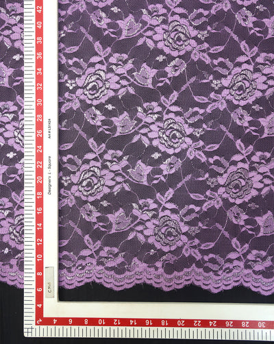 POLYESTER NET EMBROIDERY FABRIC