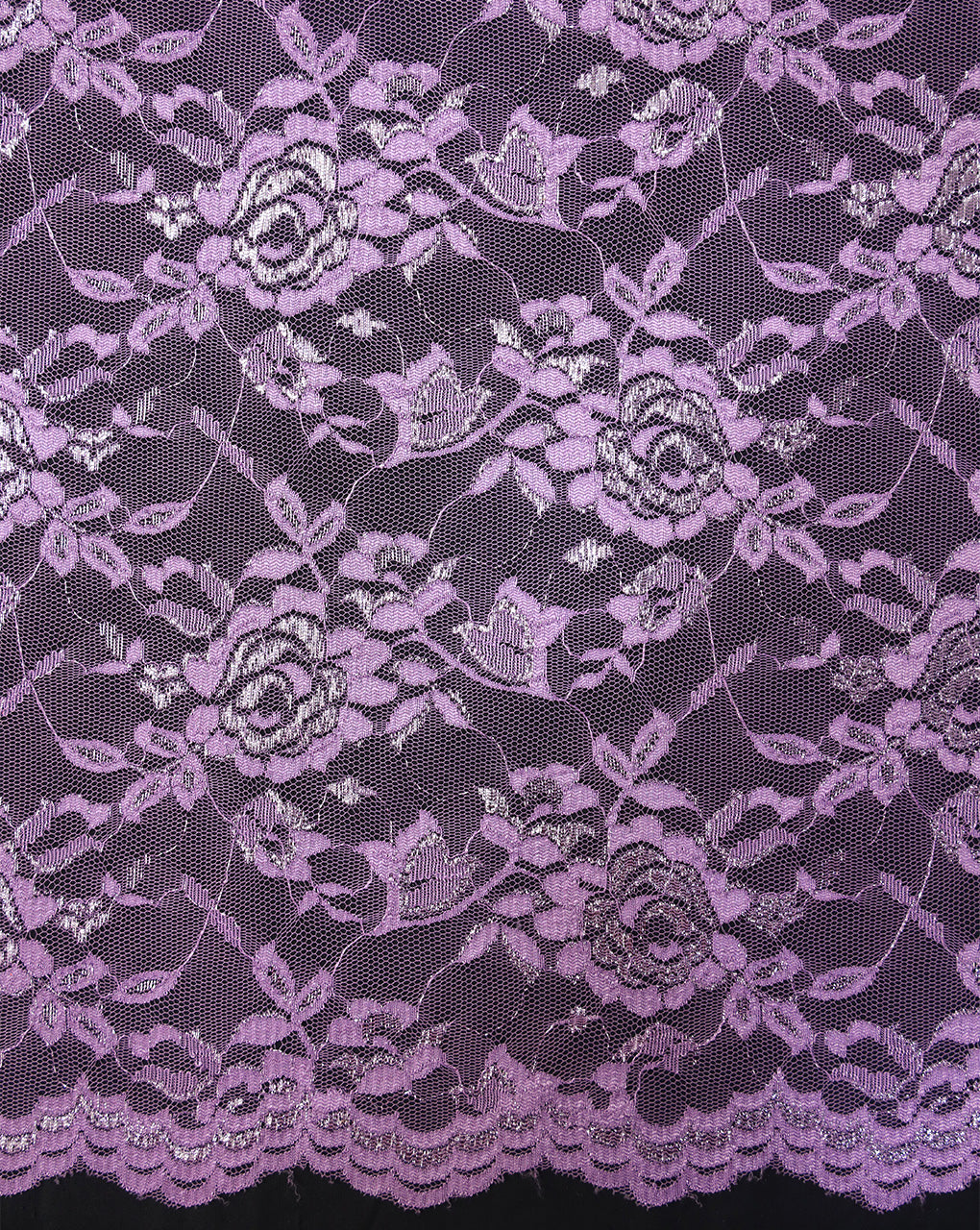 POLYESTER NET EMBROIDERY FABRIC