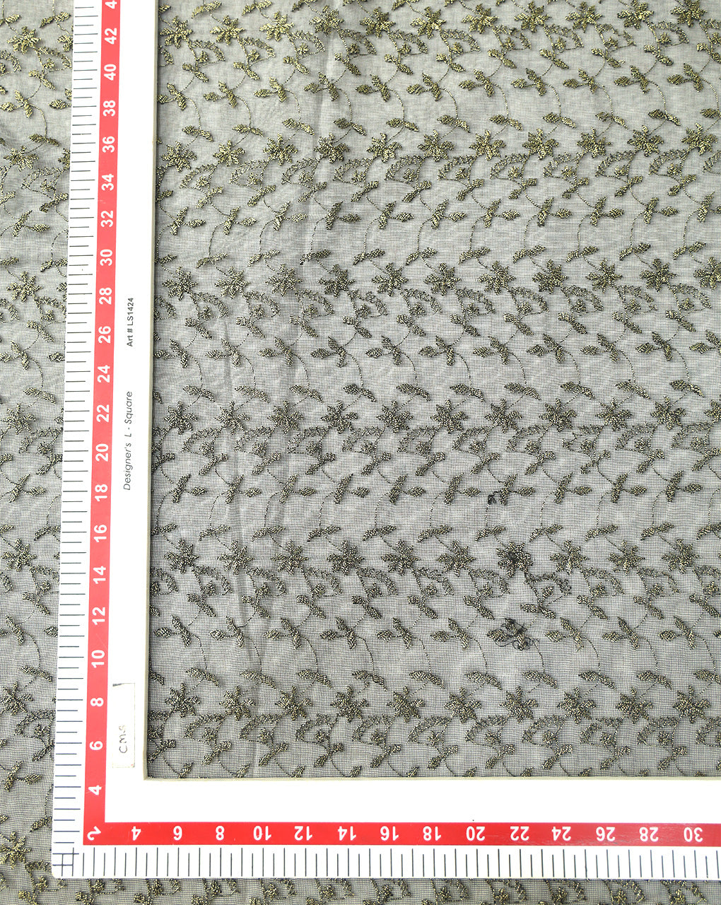 POLYESTER NET EMBROIDERY FABRIC