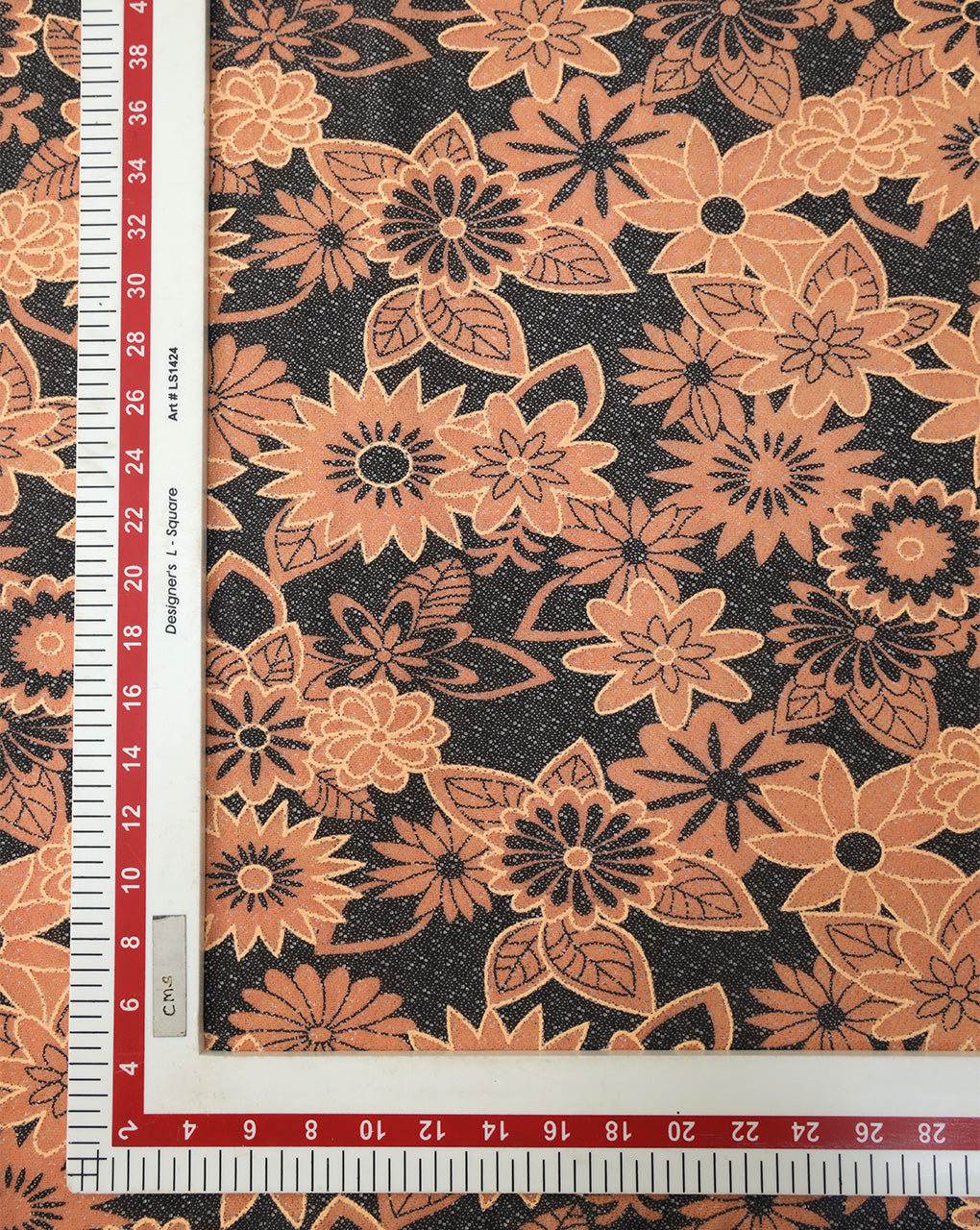 MULTICOLOR FLORAL DESIGN POLYESTER RUBBER PRINT LACE FABRIC