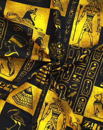 COTTON POPLIN PRINTED FABRIC
