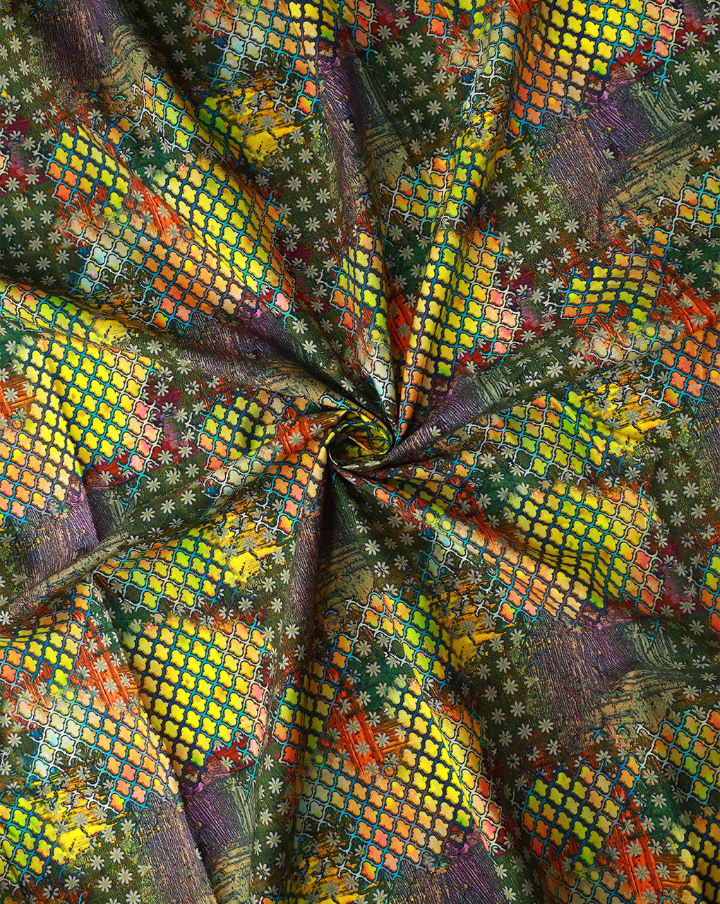 COTTON POPLIN PRINTED FABRIC