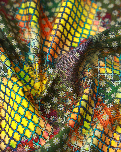 COTTON POPLIN PRINTED FABRIC