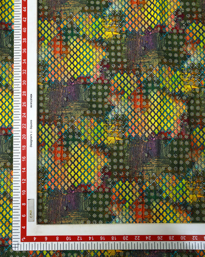 COTTON POPLIN PRINTED FABRIC