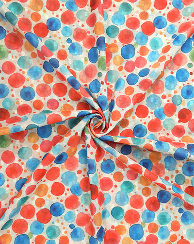 MULTICOLOR DIGITAL PRINTED FABRIC