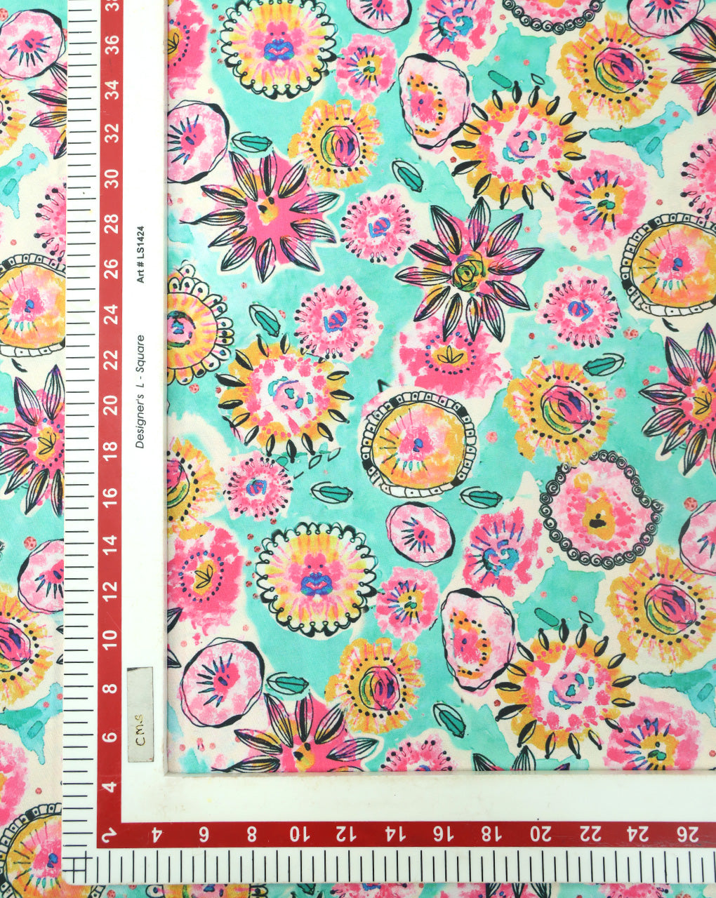 MULTICOLOR DIGITAL PRINTED FABRIC
