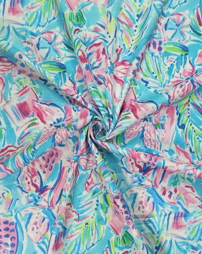 MULTICOLOR DIGITAL PRINTED FABRIC