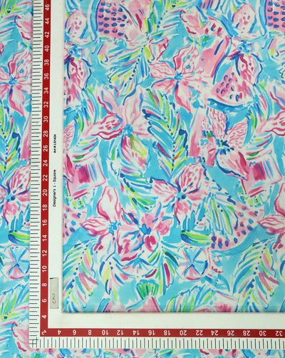 MULTICOLOR DIGITAL PRINTED FABRIC