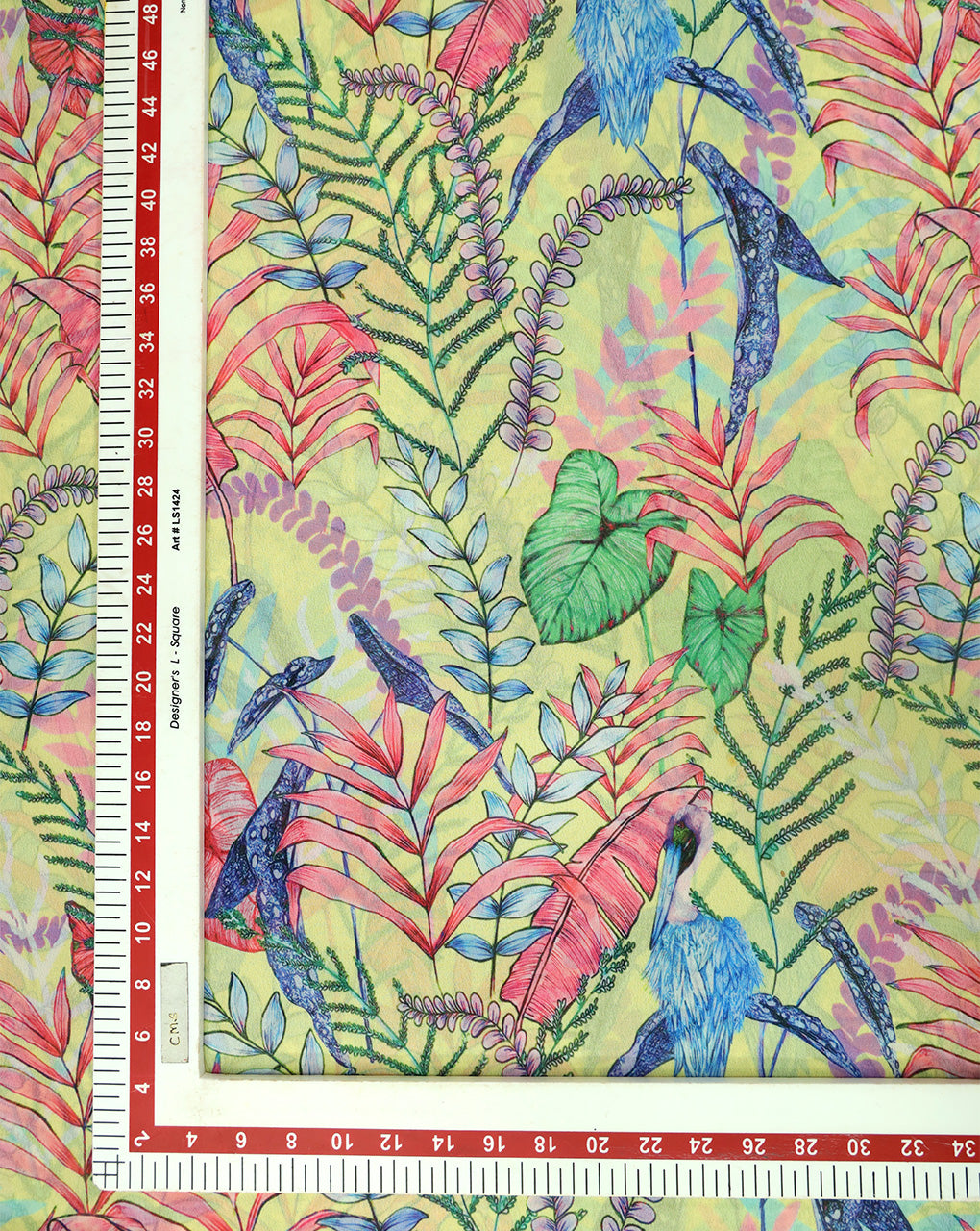 MULTICOLOR DIGITAL PRINTED FABRIC
