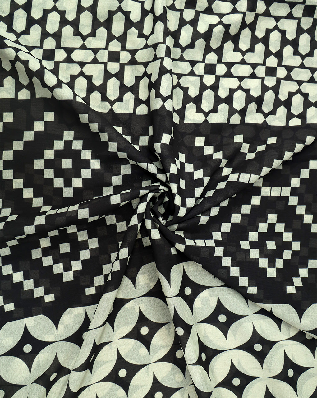 MULTICOLOR DIGITAL PRINTED FABRIC