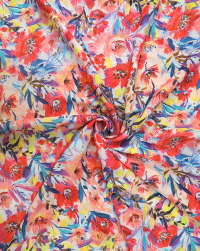 MULTICOLOR DIGITAL PRINTED FABRIC