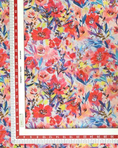 MULTICOLOR DIGITAL PRINTED FABRIC