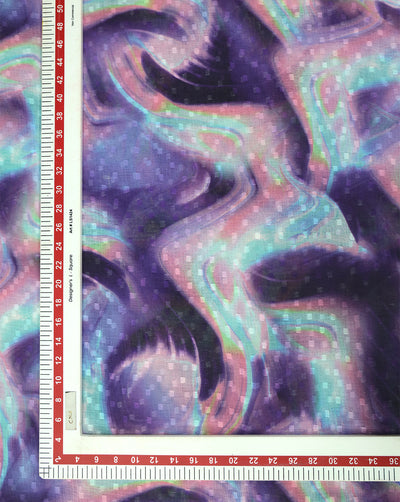 MULTICOLOR DIGITAL PRINTED FABRIC