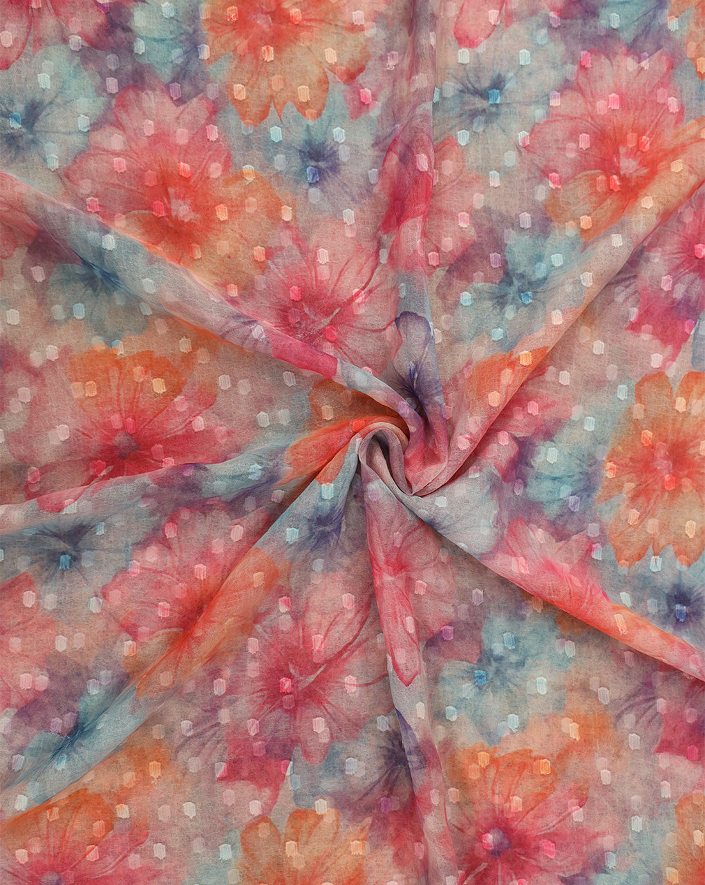 MULTICOLOR DIGITAL PRINTED FABRIC