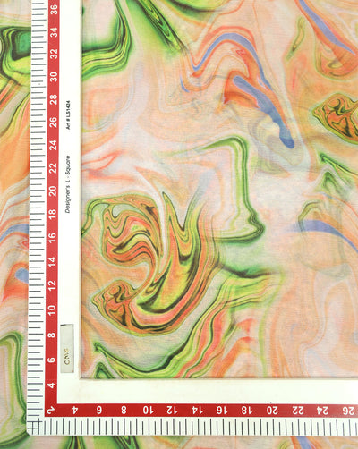 MULTICOLOR DIGITAL PRINTED FABRIC