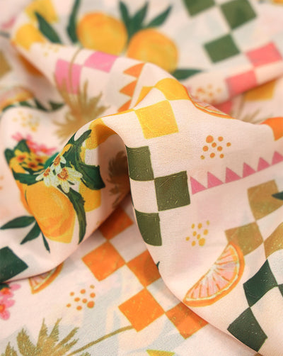 MULTICOLOR DIGITAL PRINTED FABRIC