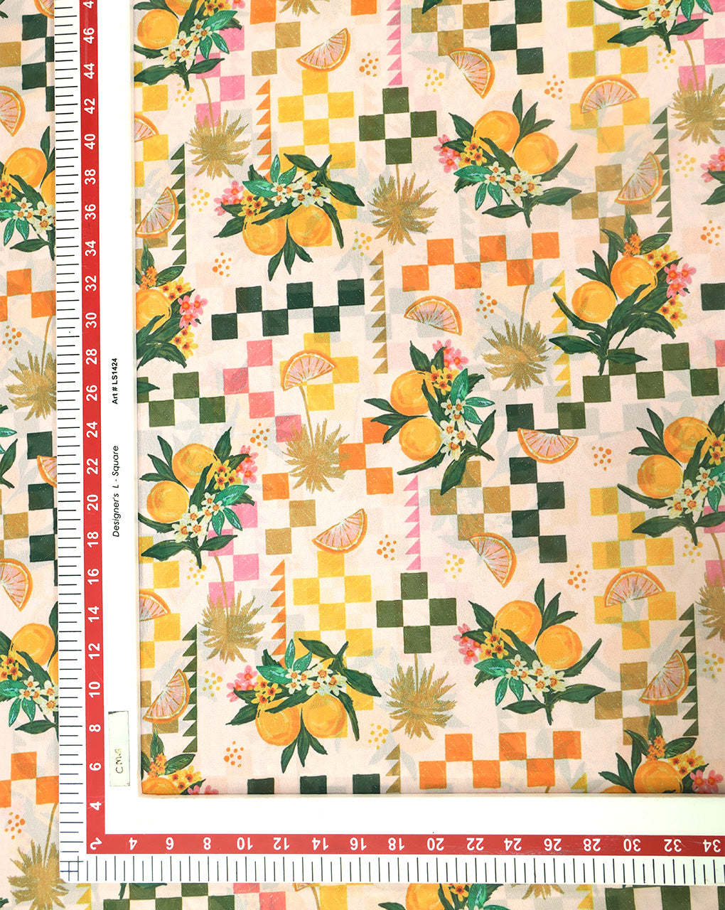 MULTICOLOR DIGITAL PRINTED FABRIC