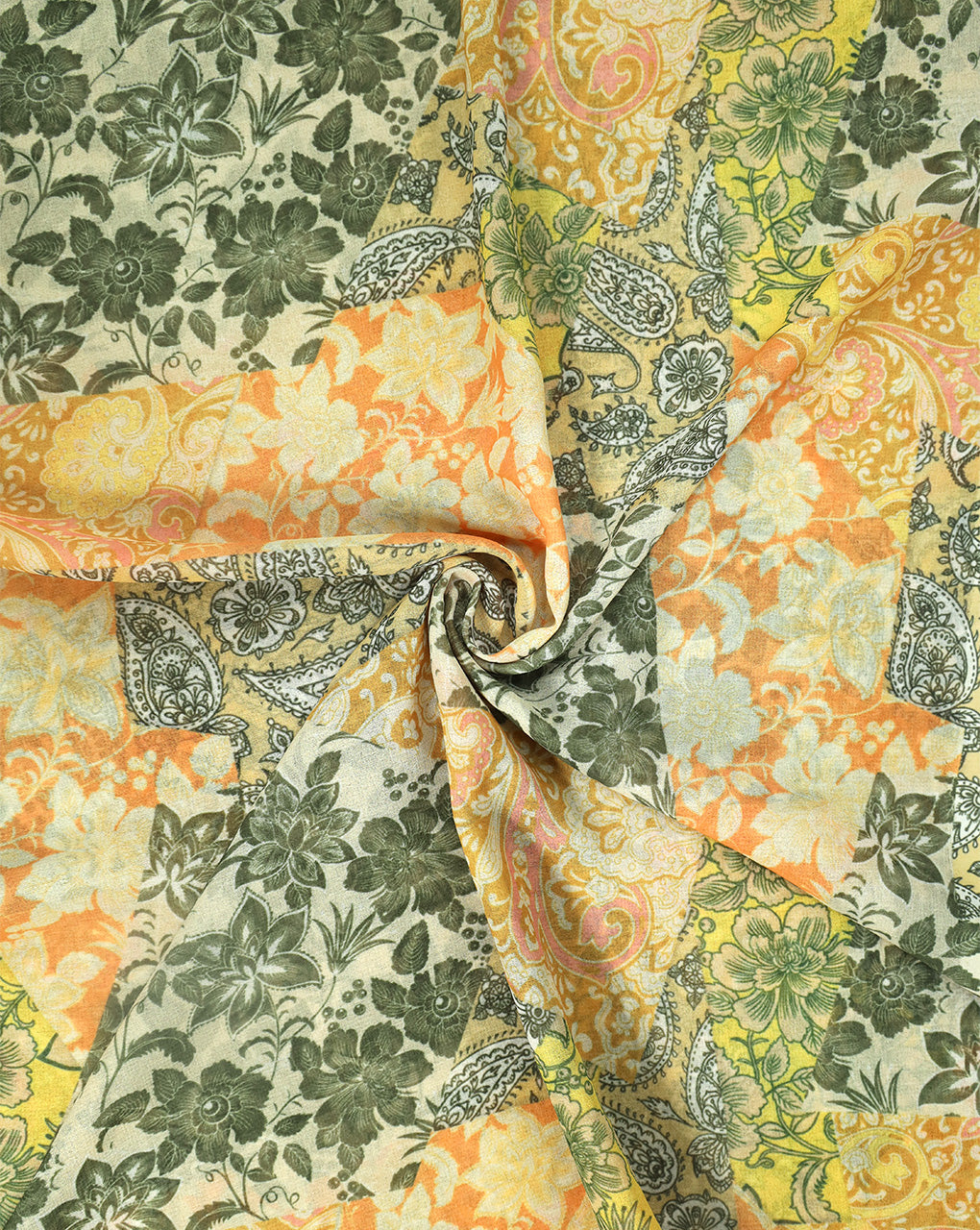 MULTICOLOR DIGITAL PRINTED FABRIC