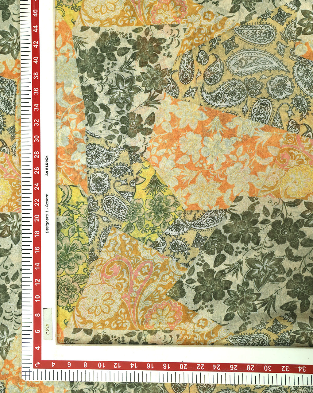 MULTICOLOR DIGITAL PRINTED FABRIC
