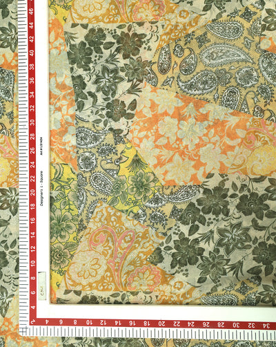 MULTICOLOR DIGITAL PRINTED FABRIC