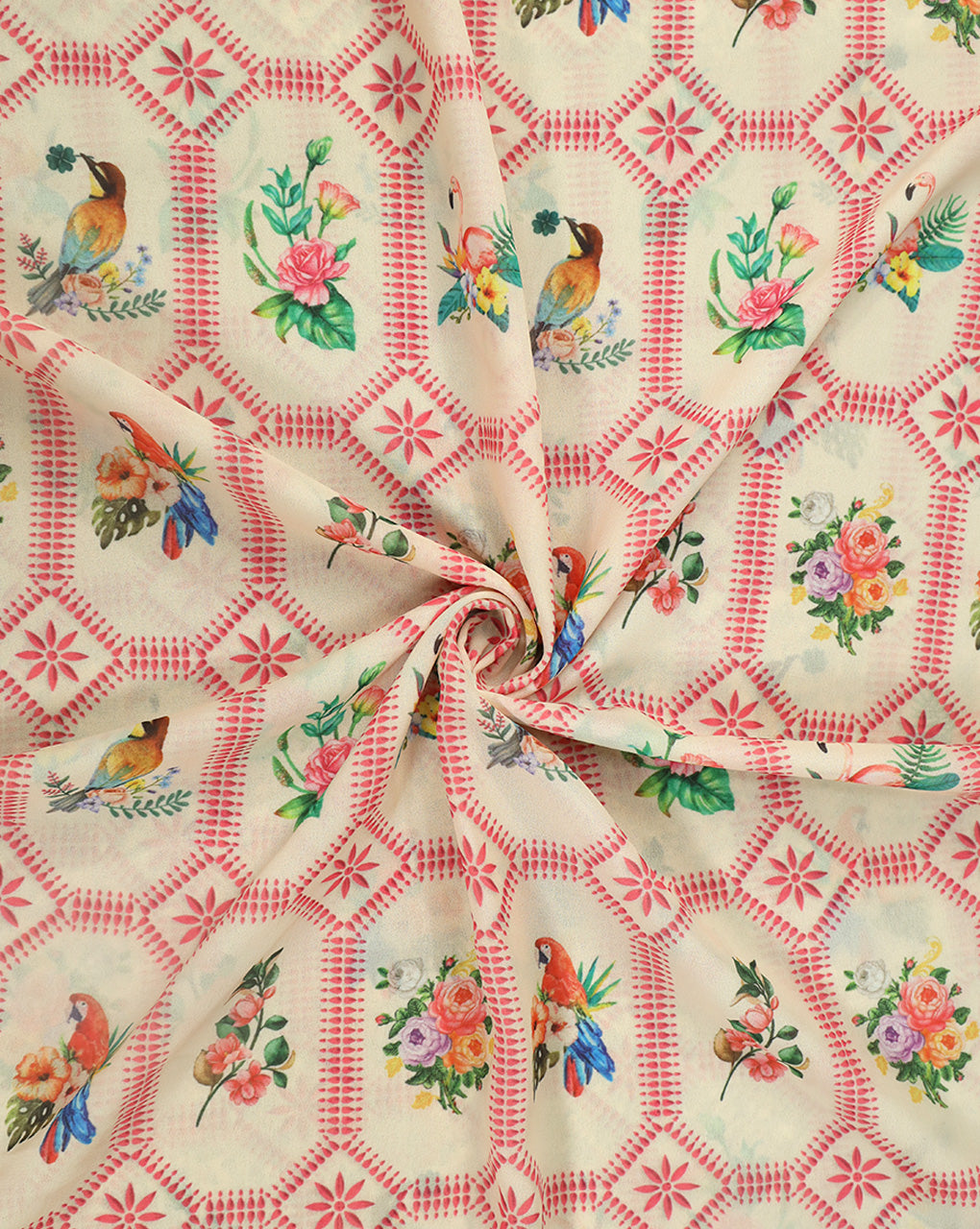 MULTICOLOR DIGITAL PRINTED FABRIC