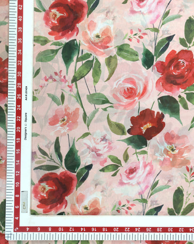 MULTICOLOR DIGITAL PRINTED FABRIC