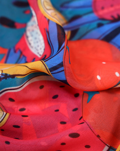 MULTICOLOR DIGITAL PRINTED FABRIC