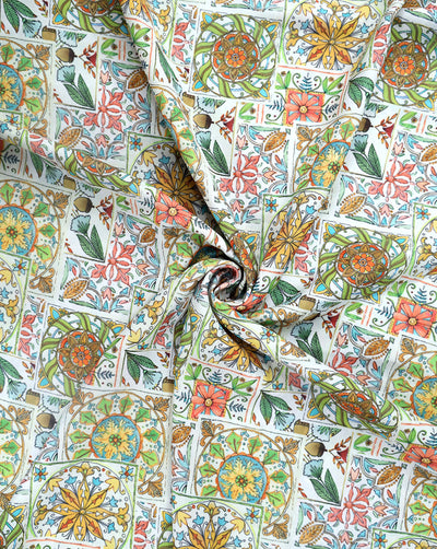 MULTICOLOR DIGITAL PRINTED FABRIC