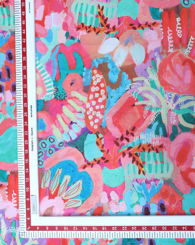 MULTICOLOR DIGITAL PRINTED FABRIC