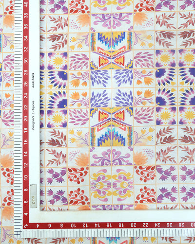 MULTICOLOR DIGITAL PRINTED FABRIC