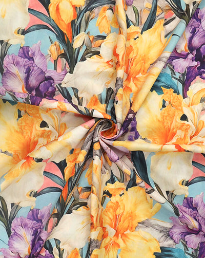 MULTICOLOR DIGITAL PRINTED FABRIC